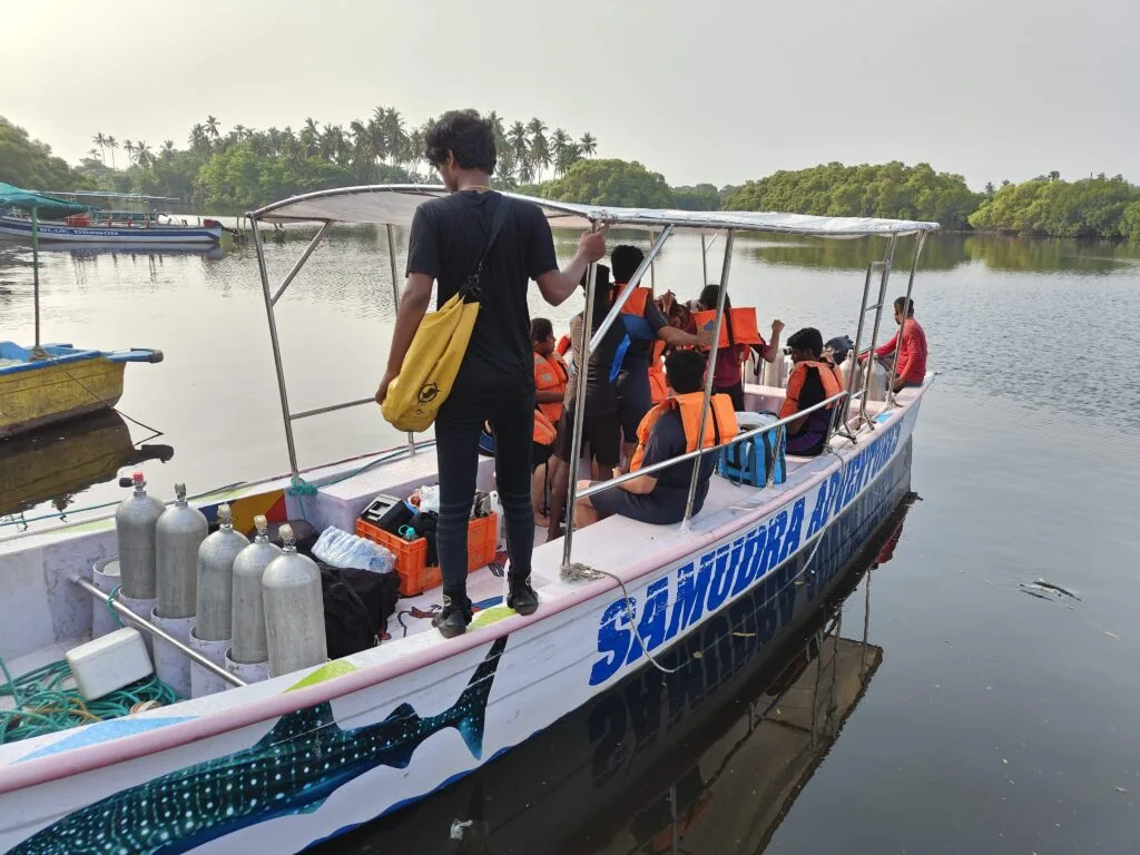 sea diving in pondicherry